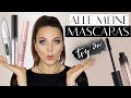 XXL Mascara Review 🤯 Ich muss alle aus meiner Schminksammlung auftragen! Schicki Micki