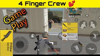 4 Finger Crew Gameplay Video | New Pubg Mobile Lite Gameplay Video | Diamond D Gaming | Pubg lite