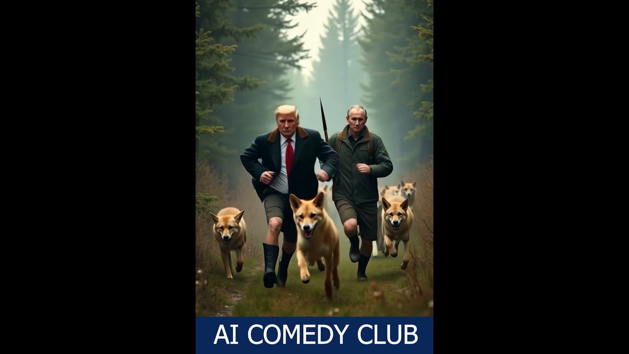 Trump & Putin Hunt a Fox in the Jungle?! 🦊🔥