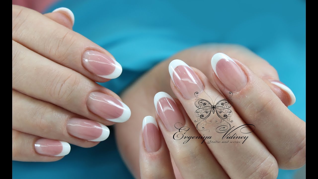 Новая клиентка/Перевоплощение ногтей/Коррекция френч/Мастер класс