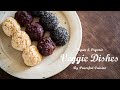 見た目も可愛い一口サイズの三色おはぎの作り方：How to make Ohagi | Veggie Dishes by Peaceful Cuisine