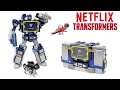Transformers Netflix Earthrise Soundwave Battle Pack Review