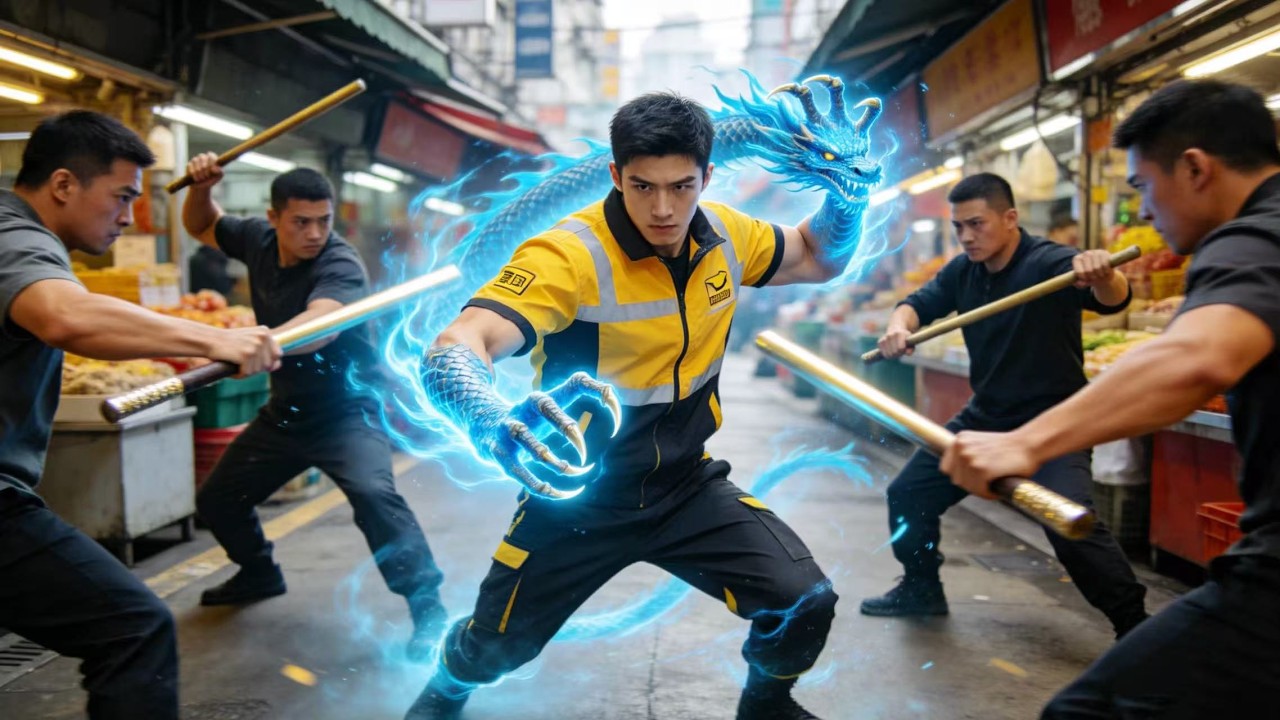 They thought he was just a plain, broke deliveryman. Then he snapped the killer’s neck. Crowd froze.