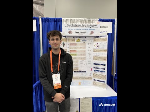 Festival vedy a techniky AMAVET 2024, Adam Kovalčík postup na Regeneron ISEF 2025, Columbus, USA