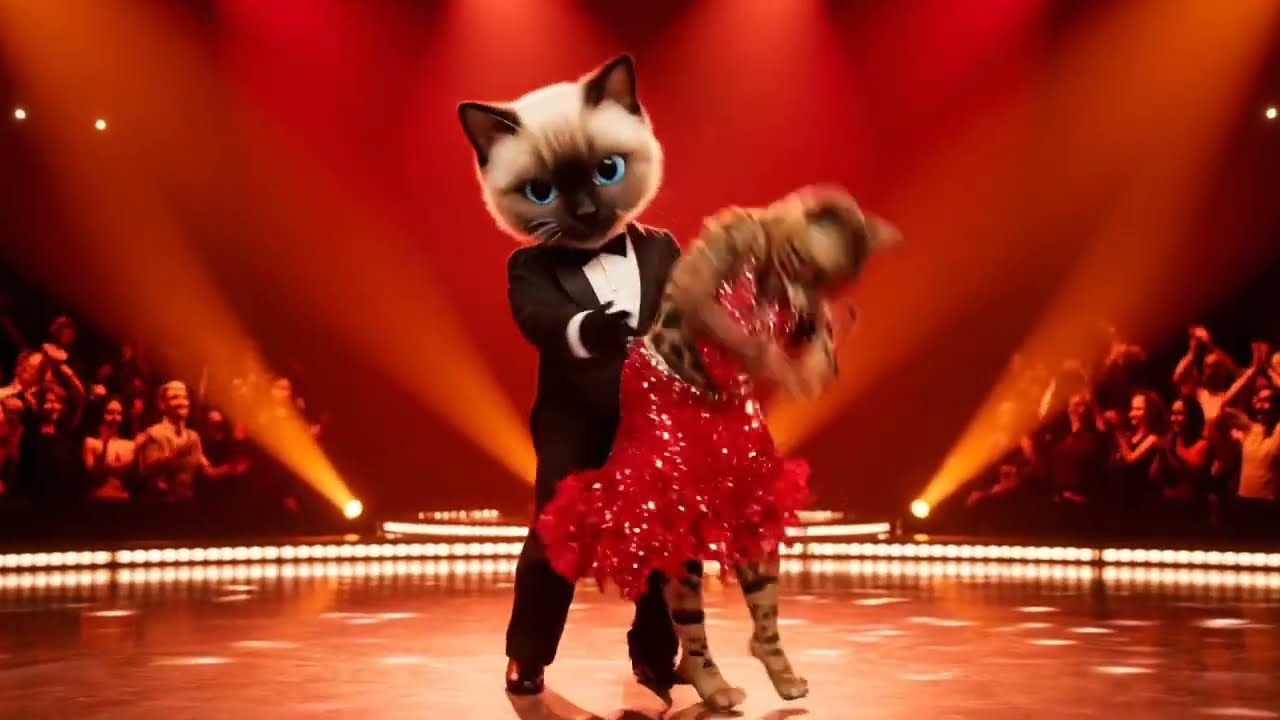 Это лучший танцующий кот на свете?