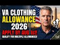 VA Clothing Allowance 2026: Apply by August 1st for Multiple Annual Payments