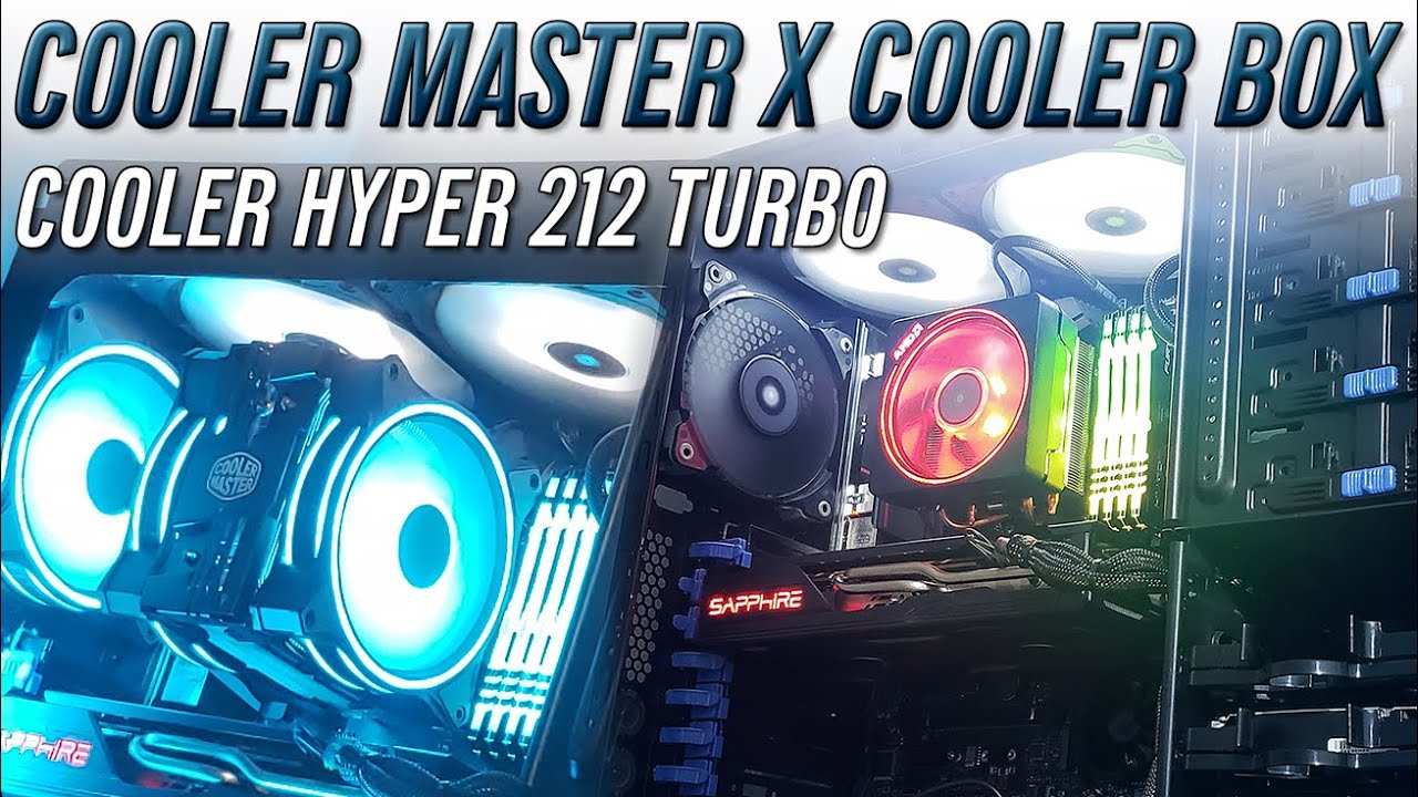 Cooler Hyper 212 Turbo x Cooler Box AMD @coolermasteronline