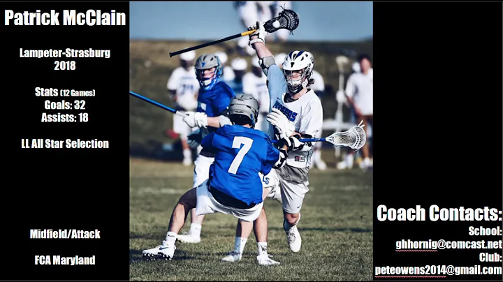 Patrick McClain 2017 Spring Highlights