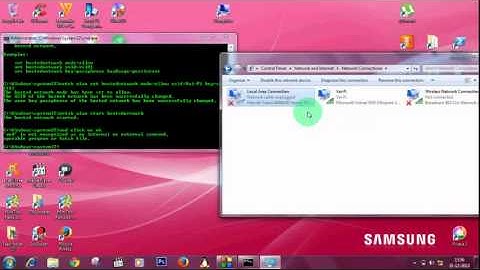 Create Wi Fi Hotspot without any software! Just by using CMD Command Prompt !!!   YouTube