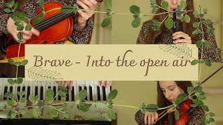 Brave   Into the open air (violin, piano and penny whistle cover)