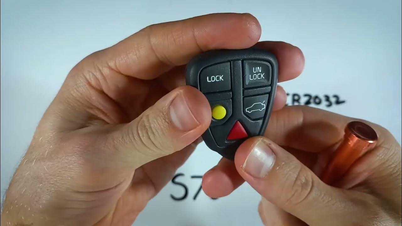 Volvo S70 Key Fob Battery Replacement (1998 2000) YouTube