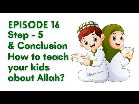 How to teach your kids about Allah? | Teach kids about Allah - YouTube