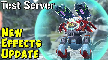 New Graphics Effects Update - War Robots Test Server Gameplay WR