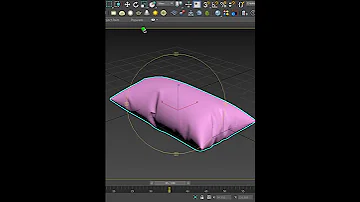 Pillow Modelling In 3dsmax How To Make Pillow In 3ds Max In 1 Minute Shorts 