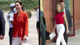 Princess Kate Middleton vs Queen Letizia Fashion | Kate Middleton and Queen Letizia of Spain Fashion