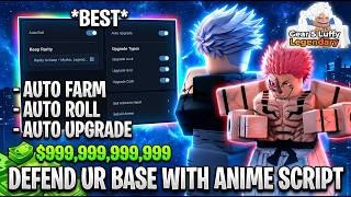 Defend ur base with anime Script - Auto Farm, Auto Roll, Auto Upgrade, Auto Keep Units