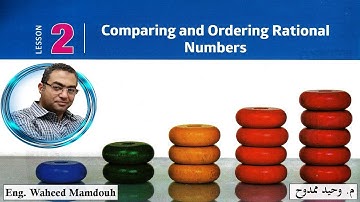 Prep1\ Math - 1st term\ Unit 1.2\ Comparing and ordering rational numbers ماث أولى إعدادى لغات.
