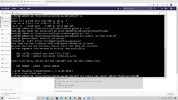 How to push your local project to git remote repo gitlab/github