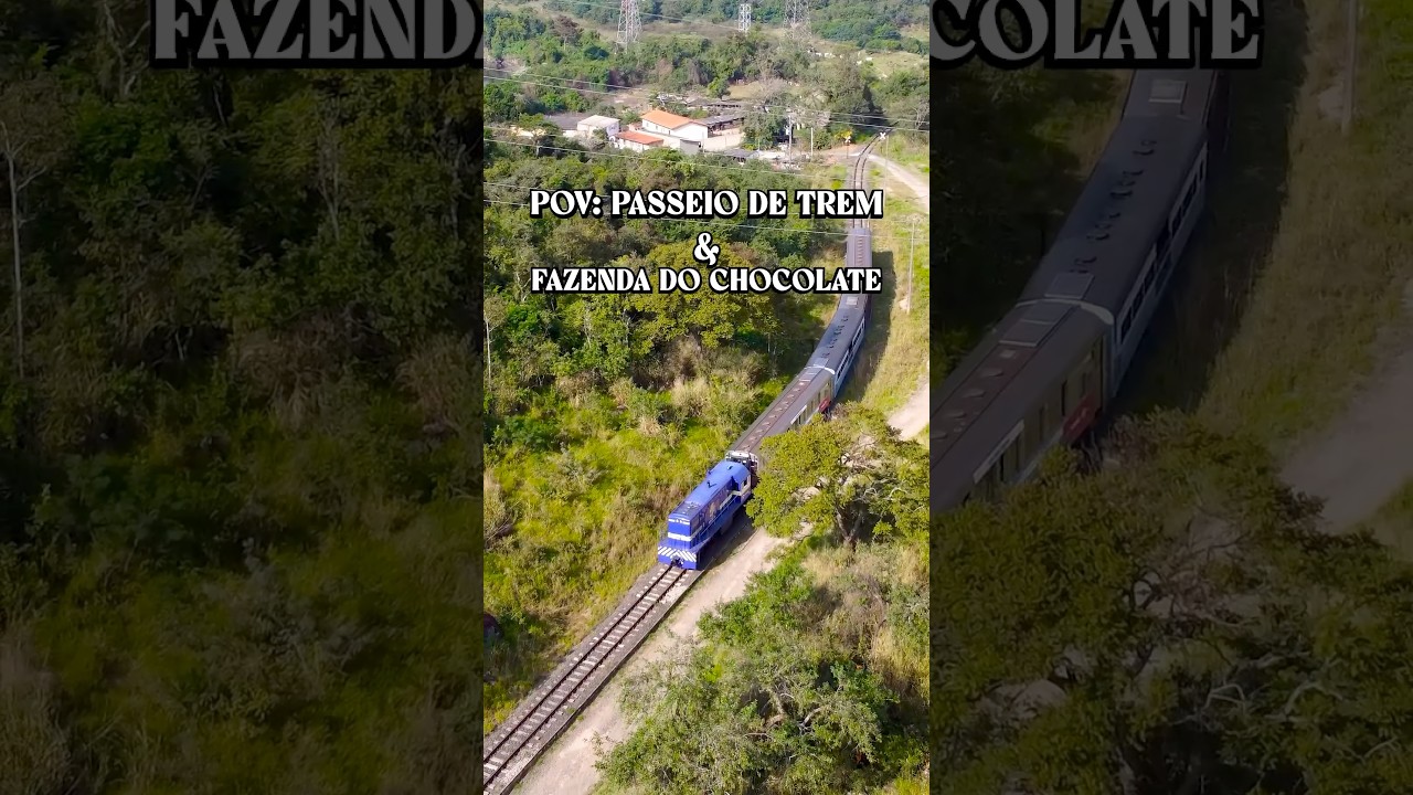 Gostou e quer fazer esse passeio?  😋🚂💙 Link da bio 🔗#pov #chocolate #passeio #trem