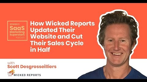 How Wicked Reports Cut Their Sales Cycle In Half with Scott Desgrosseilliers