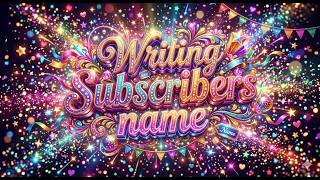 Information ✍️ LIVE Name Writing! Type Your Name FAST Before I Stop! 🔥 Guide