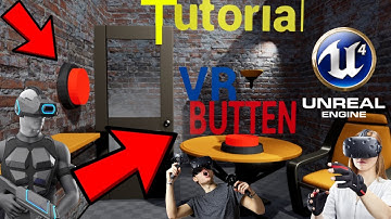 How To VR intractable from scratch - push-button - unreal engine 4