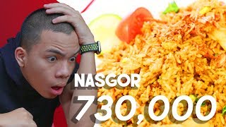 Nasi Goreng Rp.10,000 VS Nasi Goreng Rp.730,000 **Not ClickBait** #SaaihVS