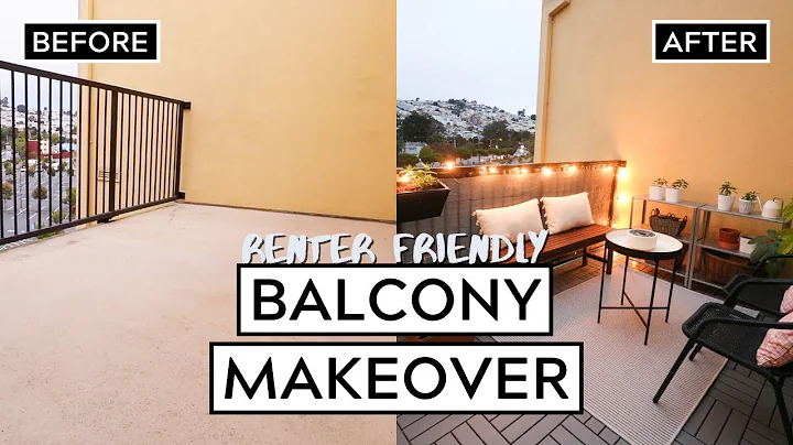 DIY BALCONY MAKEOVER ✨ RENTER FRIENDLY!! - DayDayNews