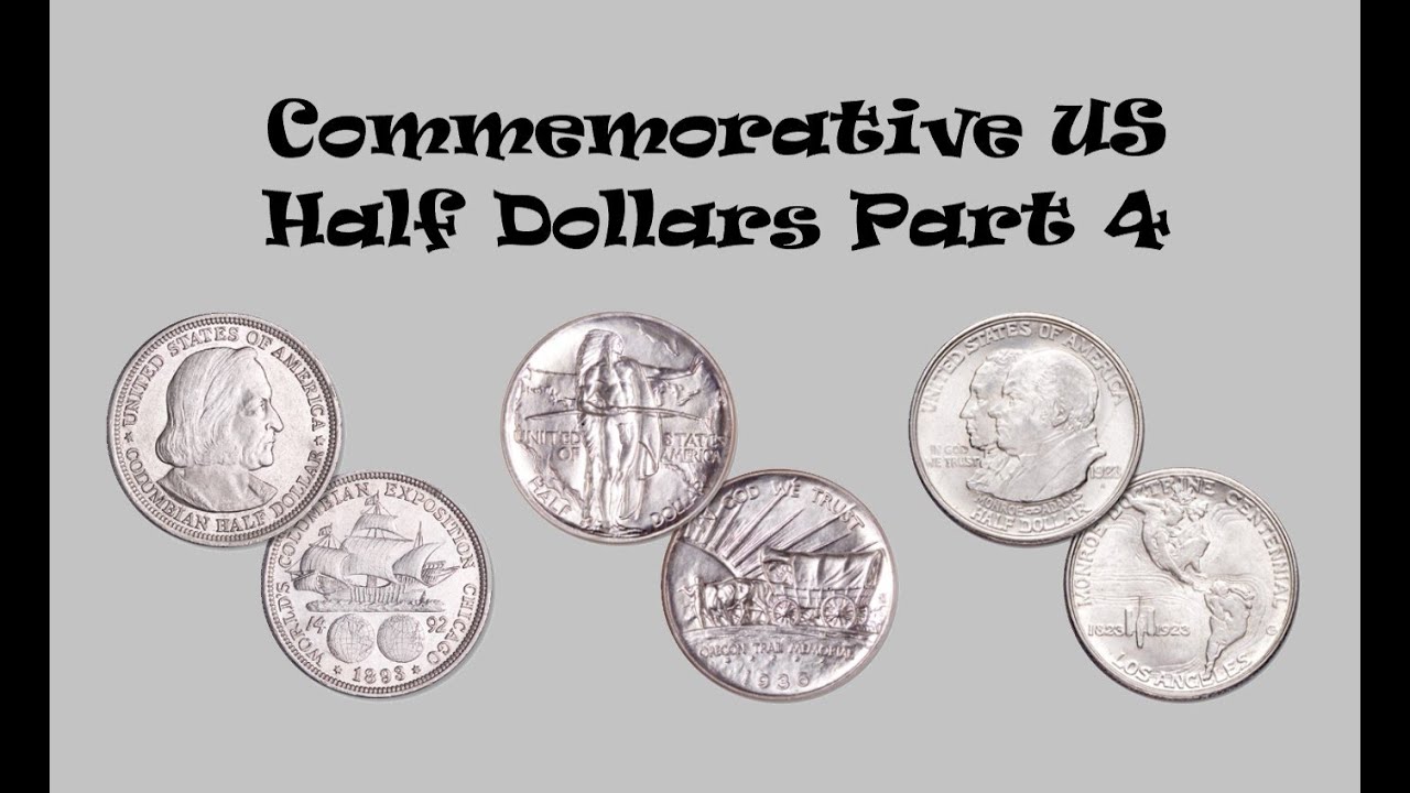 Rare Commemorative US Half Dollars Part 4 YouTube