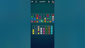 Ball Sort Puzzle Game Level 577 || Solution Of Ball Sort Puzzle Game || #level577 #ballsort #gaming