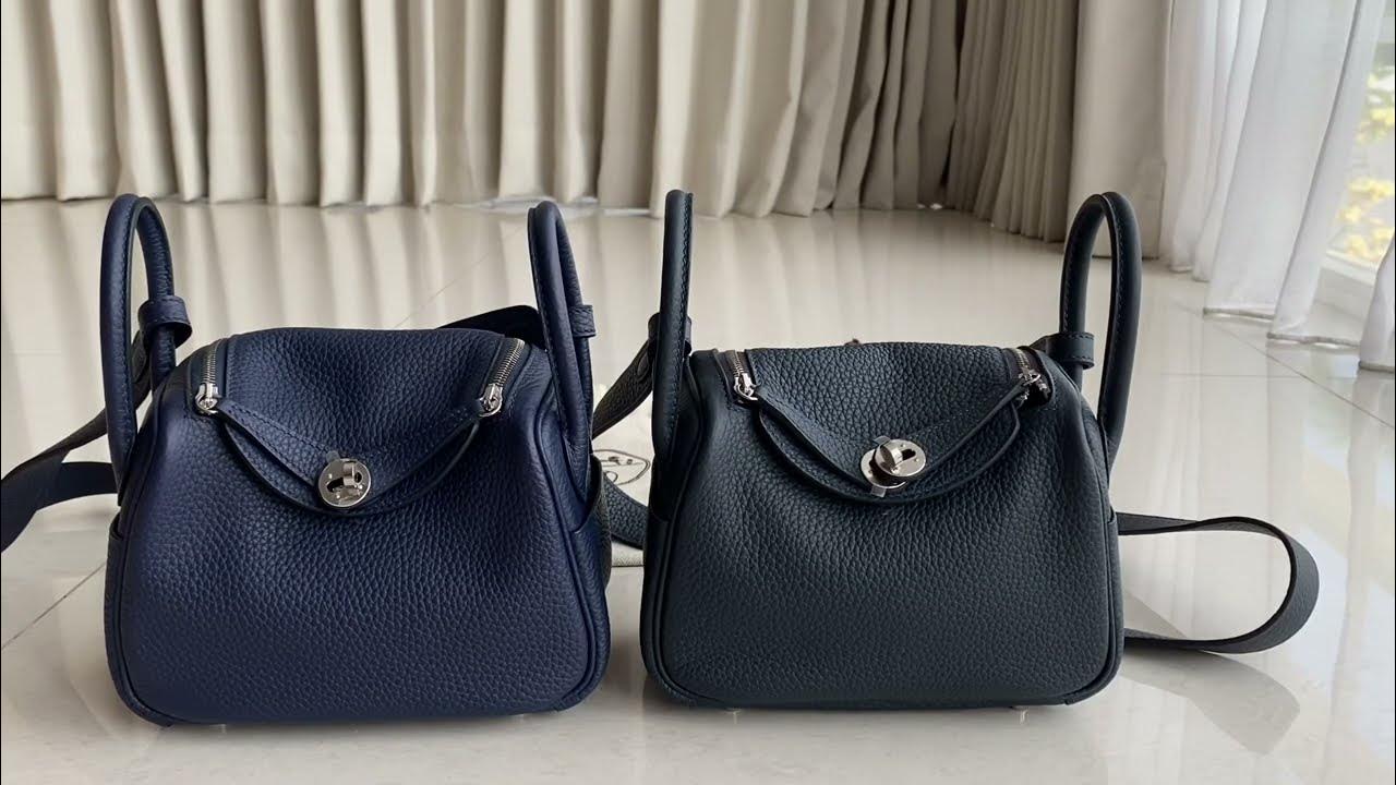 LINDY MINI BLUE NUIT & BLUE SAPPHIRE COMPARISON 