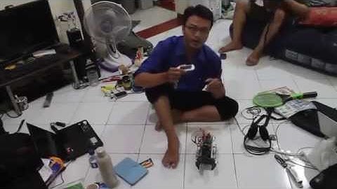 Hexapod controlled by Bluetooth SPP