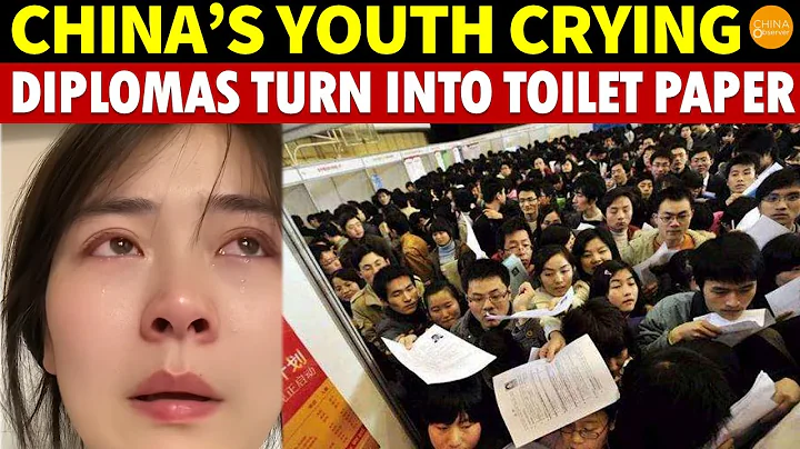 China’s Youth Broken, Crying! Can’t Find Jobs, Top University Diplomas Turn Into Toilet Paper - DayDayNews