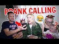 PRANK CALLING OUR FAMILY MEMBERS! 😈