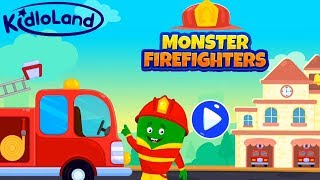 Monster Firefighters | Cartoon Story Games | Chomping Monster Games | Games For Kids | KidloLand screenshot 4