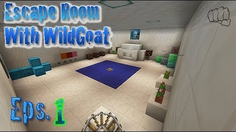 Minecraft escape room with WildGoat | Part 1