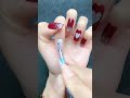 Tutorial nail design idea at home 97