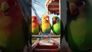 Lovebirds On A Joyride The Cutest Theme Park Adventure Ever