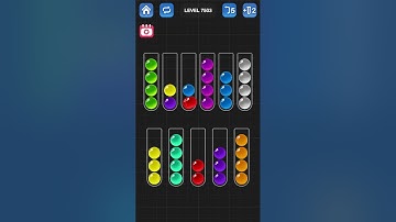 Ball Sort Puzzle by Guru Game: Levels 7501, 7502, 7503, 7504, 7505