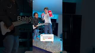 Pour Me A Drink with Baby Posty and Baby Blake @postmalone @blakeshelton # postmalone #shorts 🥤