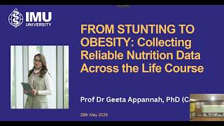 From Stunting to Obesity: Collecting Reliable Nutrition Data Across the Life Course