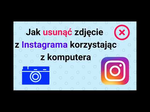 Wideo: Jak Usunąć Zdjęcie Ze Strony