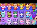 Cotton candy kitten hatch kitten eggs open gifts 🎁#sk gaming 😻😻😻♥️♥️♥️♥️🌈
