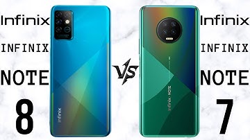 Infinix Note 8 VS Infinix Note 7 (Comparison)