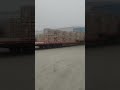 Full truck of solar panels shipped directly from Tianjin Port to overseas project sites 🚛