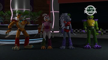 (FNAF/Blender) My First FNAF SB Animation Video 