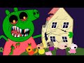 Peppa pig turns into a giant zombie  peppa pig apocalypse  peppa pig funny animation