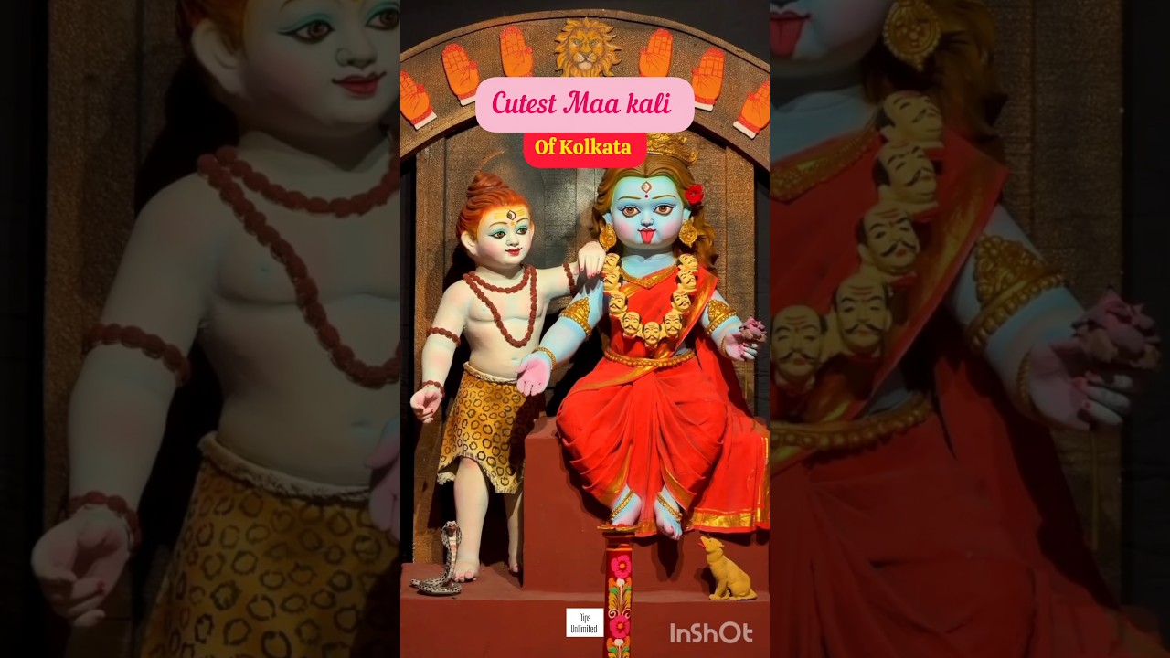 Cutest Maa kali of Kolkata 