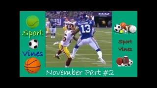 Sports Vines November 2015 With Titles ( Part 2 ) ♥‿♥ Must Watch