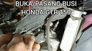 Rumitnya lepas/pasang busi Honda GTR